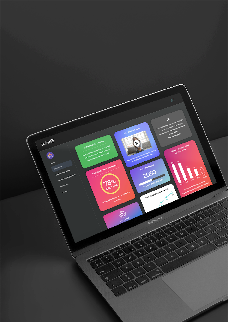 Windo_Company_Sustainability_Reporting_Website